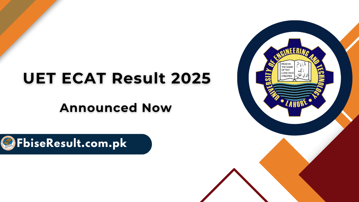 UET ECAT Result 2025 Check By Roll Number
